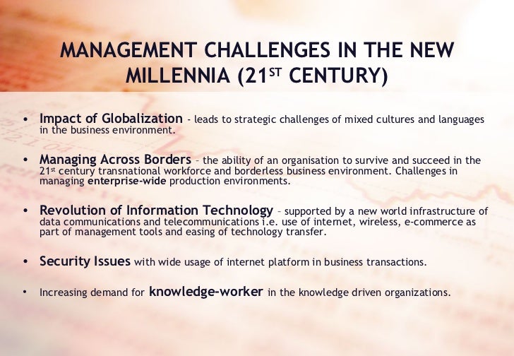 management challenges essay management challenges essay