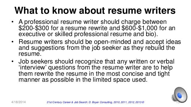 resume writing dallas