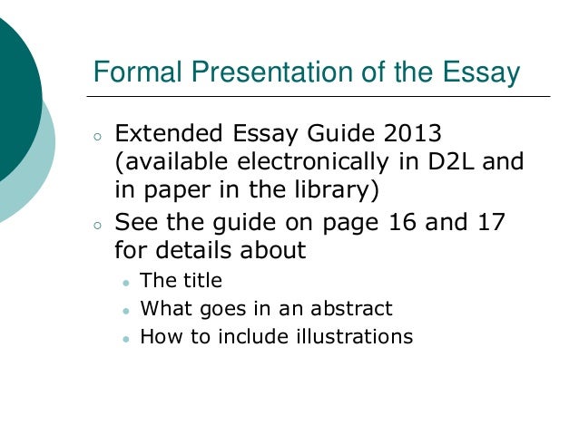 writing an extended essay writing an extended essay