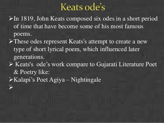 John Keats key themes John Keats key themes