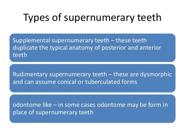 supernumerary supplemental