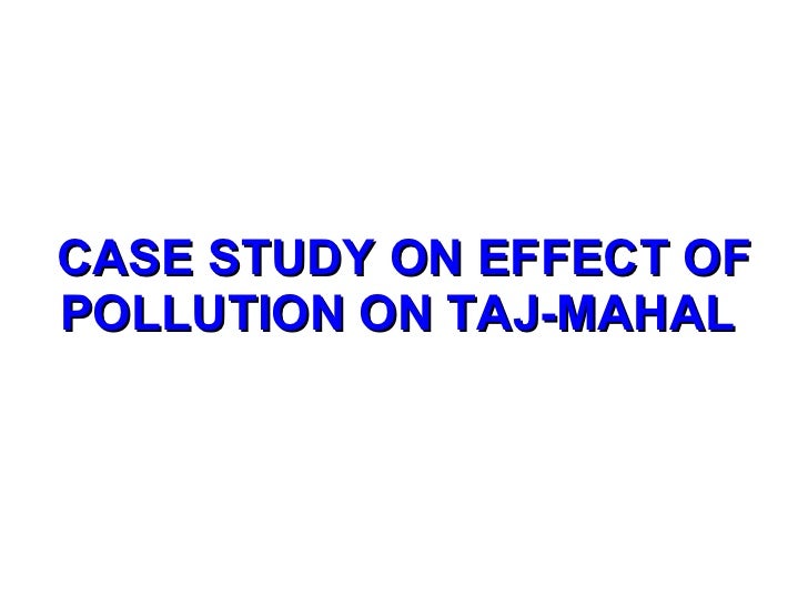 case study about marine pollution