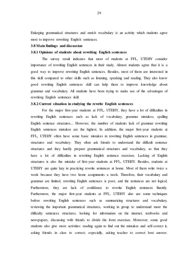 English masters thesis
