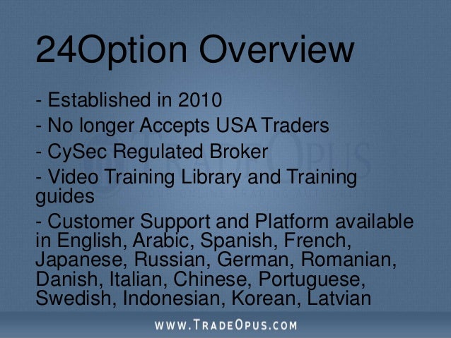 24 options review