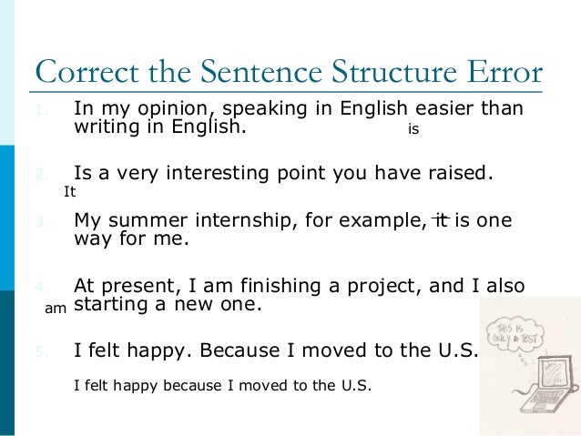 Restructuring Sentences Tool