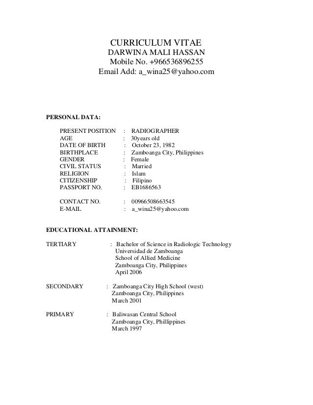 Law resume bar admissions