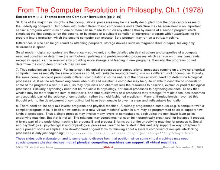 Computer Revolution Essay