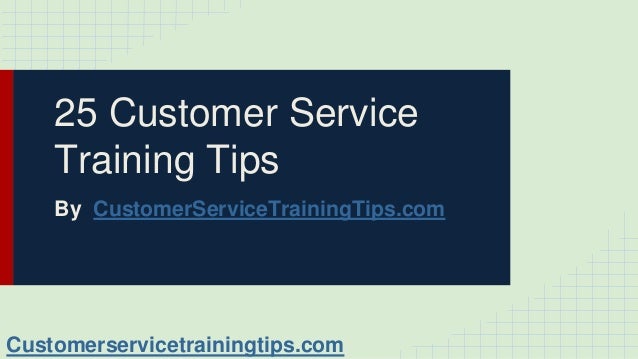customer service training presentation customer service training presentation