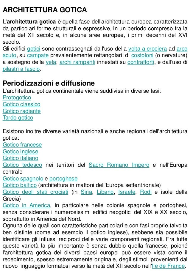 26. architettura gotica - caratteri generali 26. architettura gotica - caratteri generali