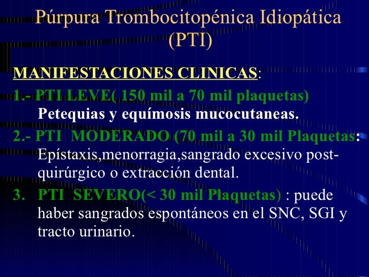 26. púrpura trombocitopénica