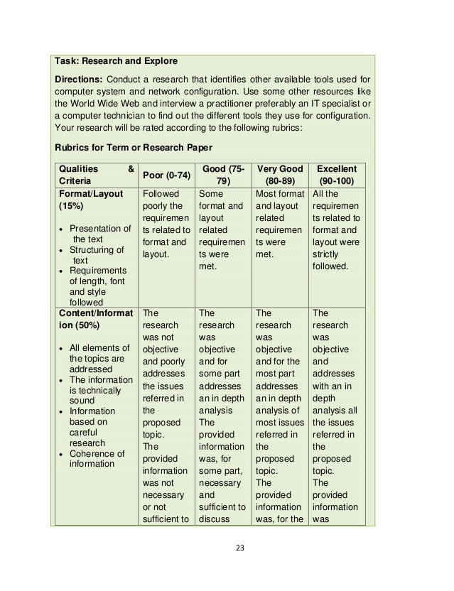 Term paper computer networking