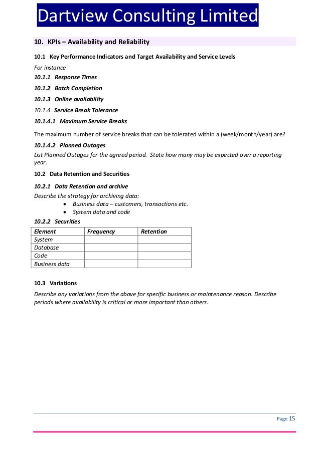operational level agreement template itil itil service level agreement template operational level agreement template itil itil service level agreement template