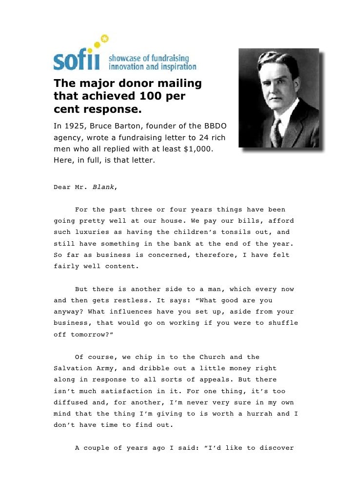 Capital Campaign Appeal Letter Capital Campaign Appeal Letter