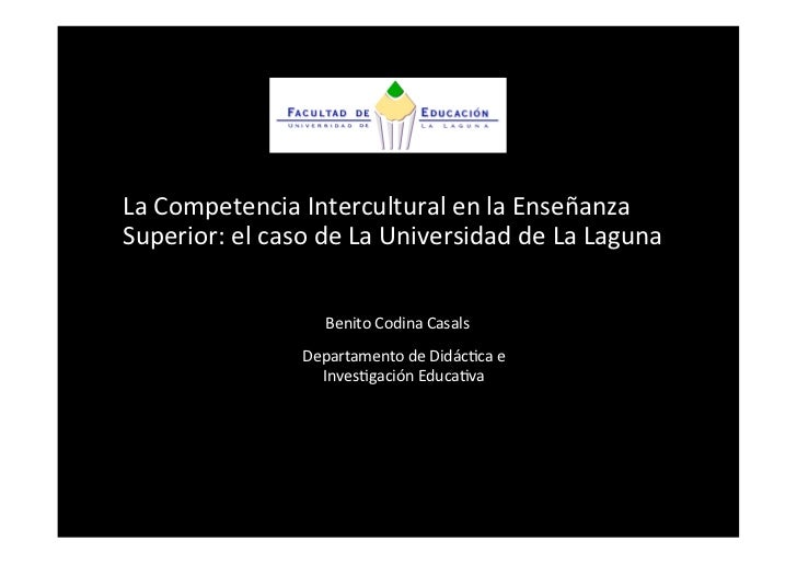 LA INTERCULTURAL la intercultural: