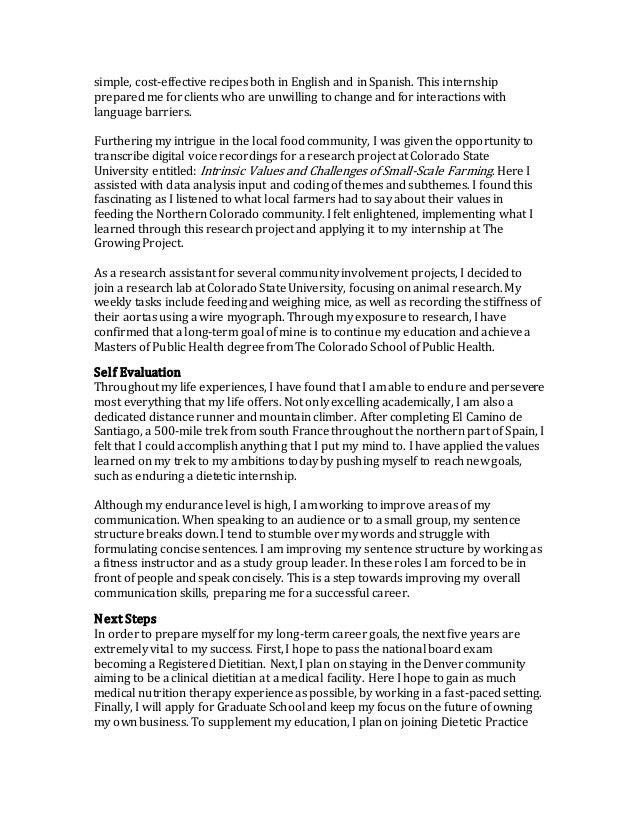 Examples of strong personal statements image