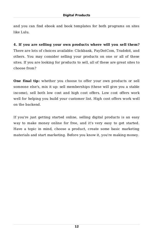 29 ways to make money online for free ebook