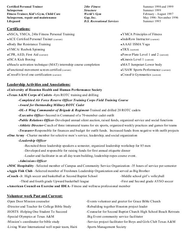 gym manager jobs resumes