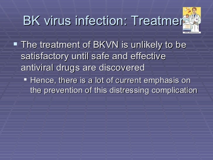2 bk virus infection post renal transplant