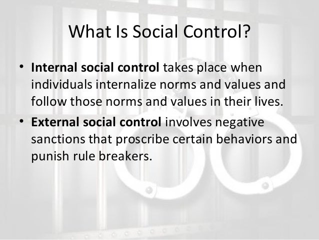 Deviance and social control essay topics