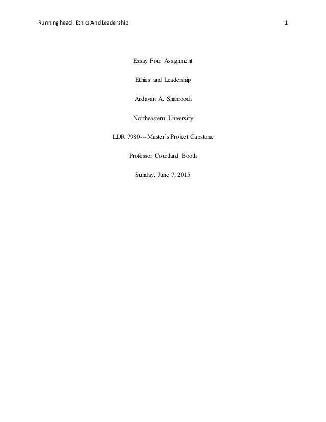 essay on ethical leadership ethical leadership essay ethical leadership essay