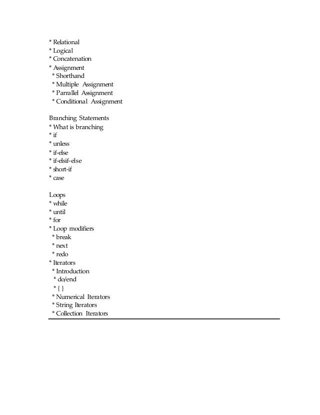 Perl logical operators picture
