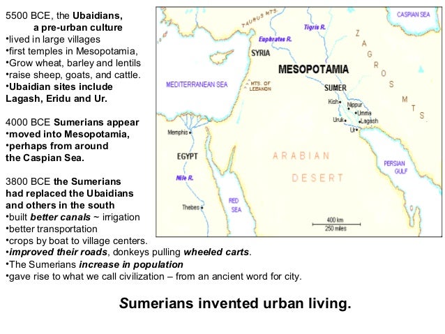 Mesopotamia, from Sumerians to Persians