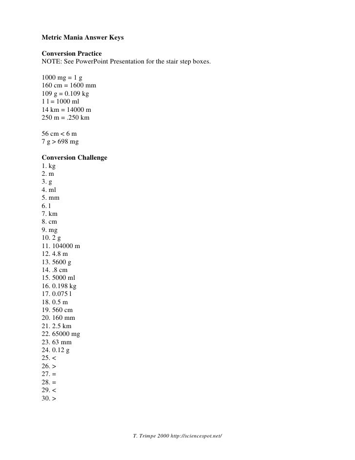 12 Best Images Of Measuring Units Worksheet Answer Key Metric Unit 12 Best Images Of Measuring Units Worksheet Answer Key Metric Unit