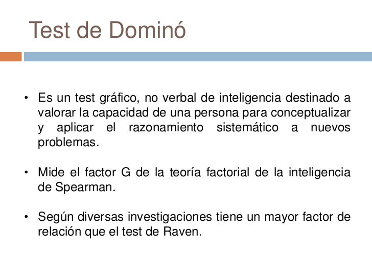 2 test de domino (d48)