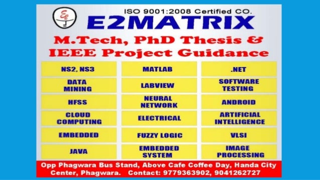 thesis work in chandigarh