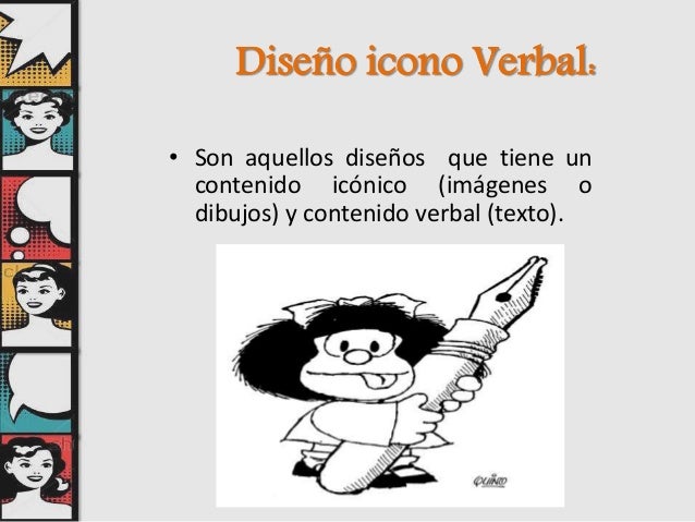 Diseño icónico verbal