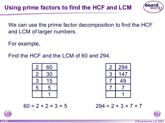3. multiples, factors and primes