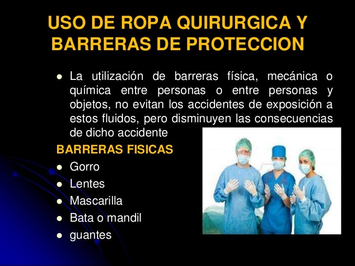 Preparacion de ropa e insumos c qx CICATSALUD