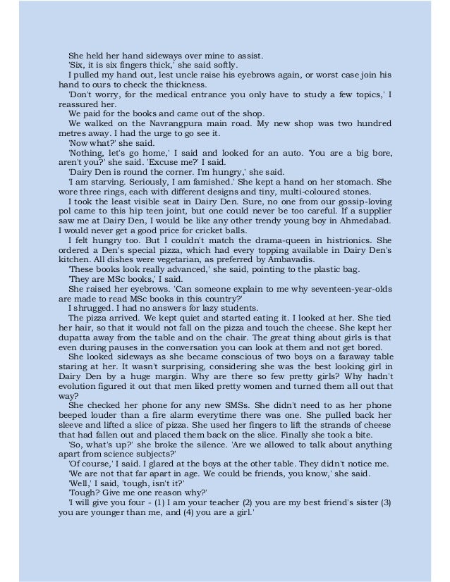 book comment of chetan bhagat the 3 hours of my authorship