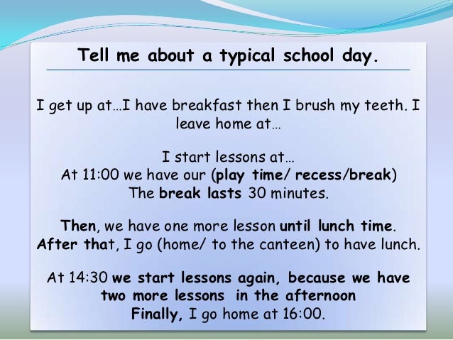 My School Days (school article) - EssayForum