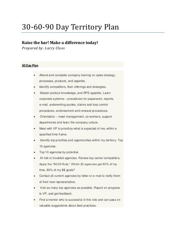 sales business plan template