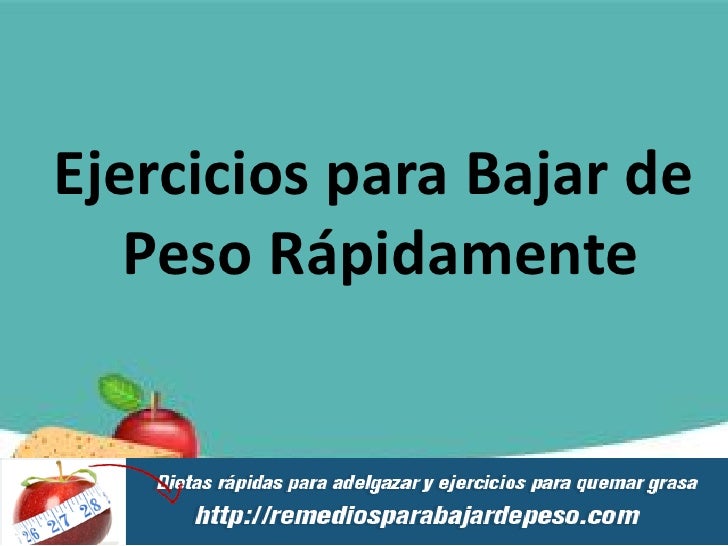 Ejercicios Para Bajar De Peso Con Aparatos