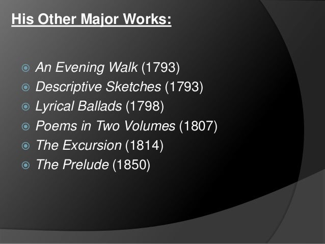 wordsworths preface to the lyrical ballads essay wordsworths preface to the lyrical ballads essay