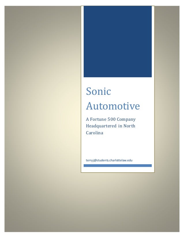 Sonic Automotive Linkedin  Autos Post