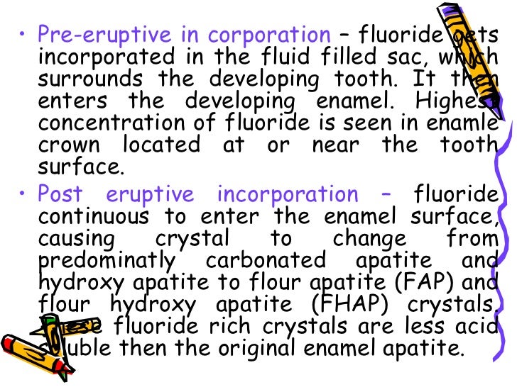 mechanismactionoffluorides pedo