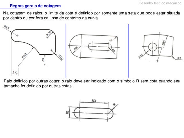 DESENHO TÉCNICO COTAGEM