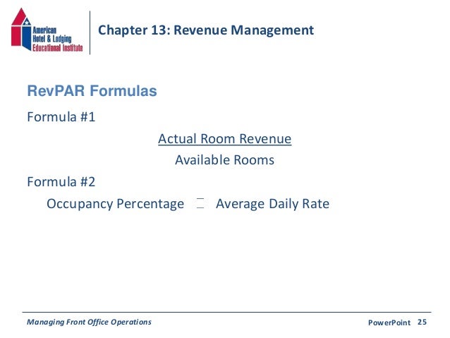 Average Daily Room Rate And Revpar Average Daily Room Rate And Revpar