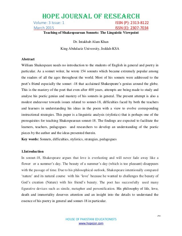 Argumentative Essay Topics High School An Analysis Of Shakespeares Sonnet Essay Example English Essays Topics also Sample Business School Essays Shakespeare Sonnet Essay High School Narrative Essay