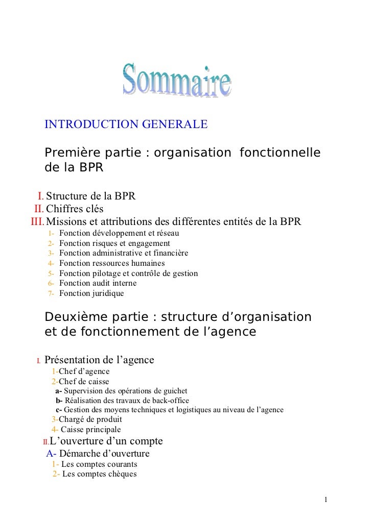 exemple de rapport de stage 1 mois