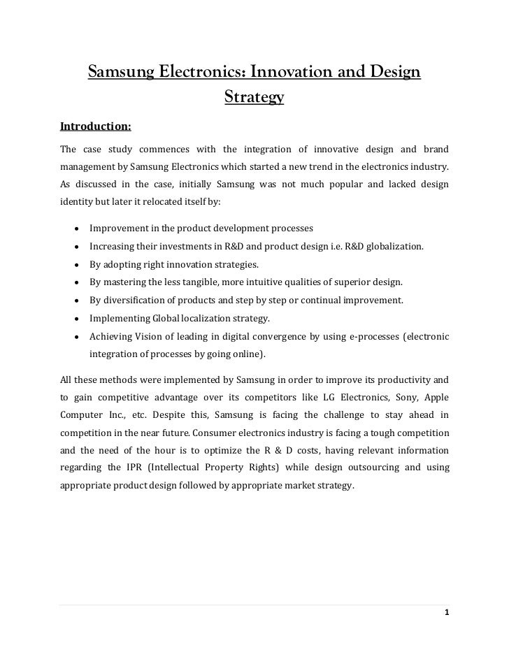 samsung electronics case study questions samsung electronics case study questions