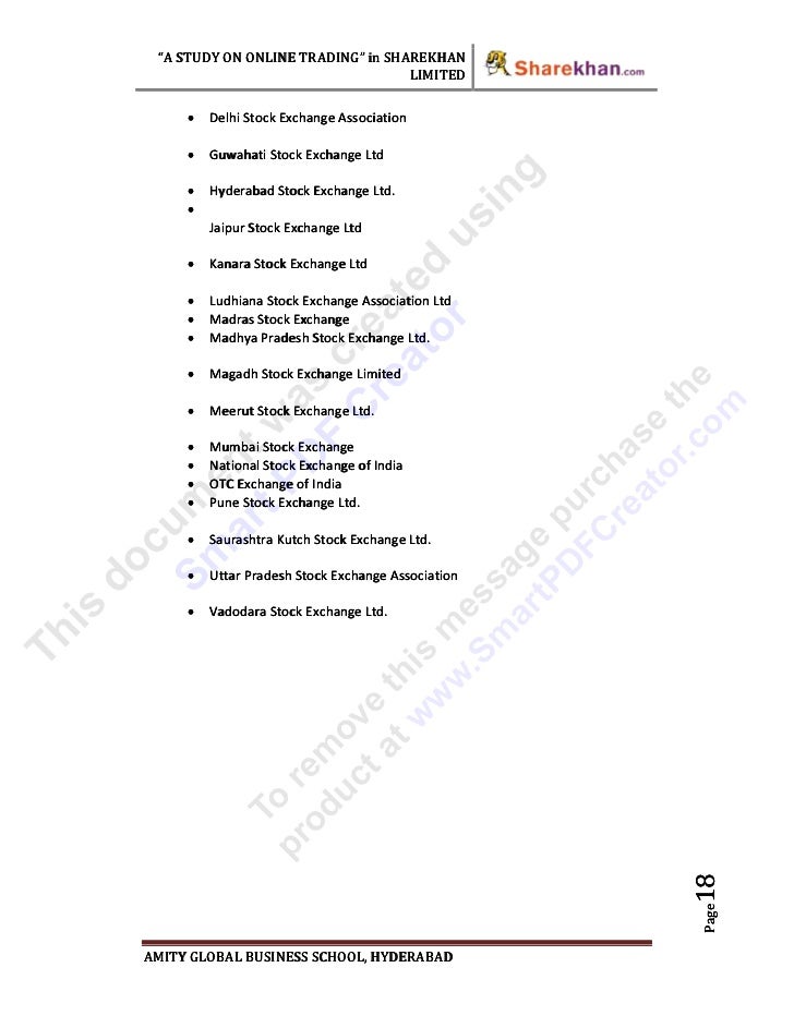 Option trading course in bangalore