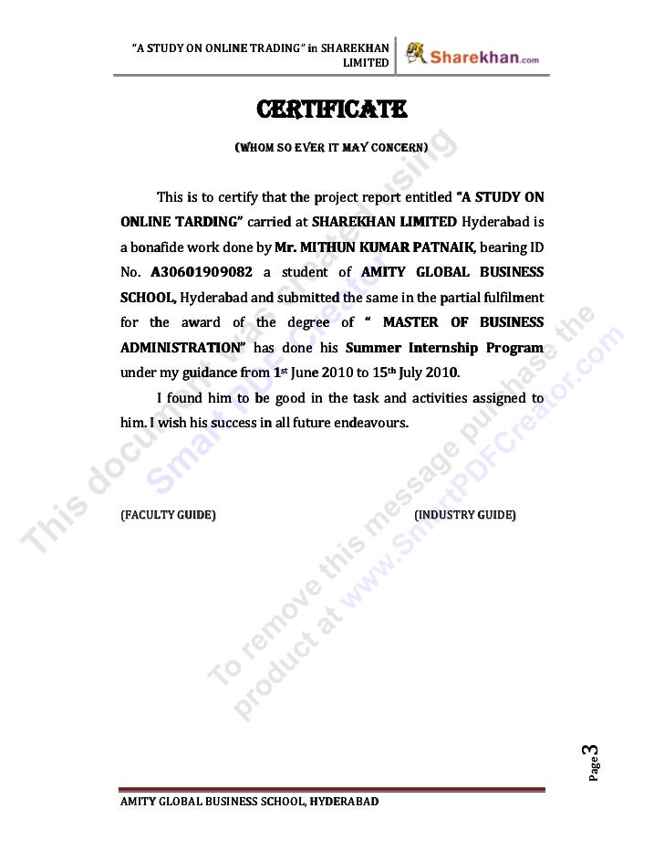sample certificate of acceptance