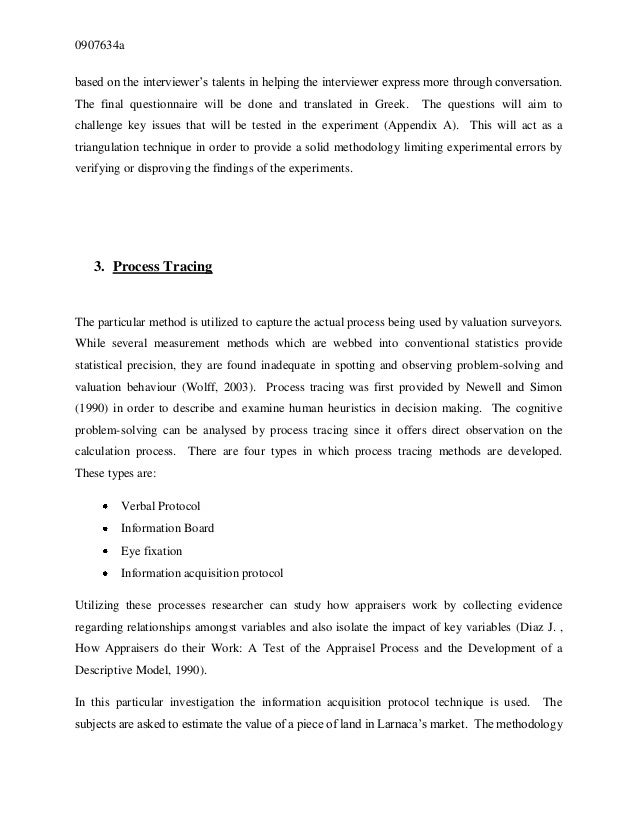 Msc dissertation