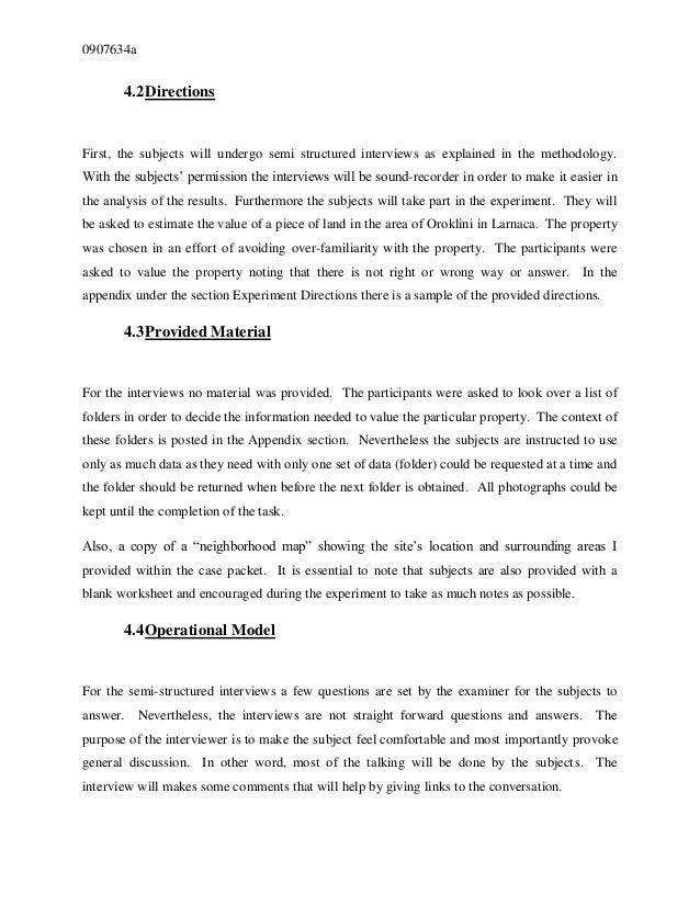 Msc dissertation