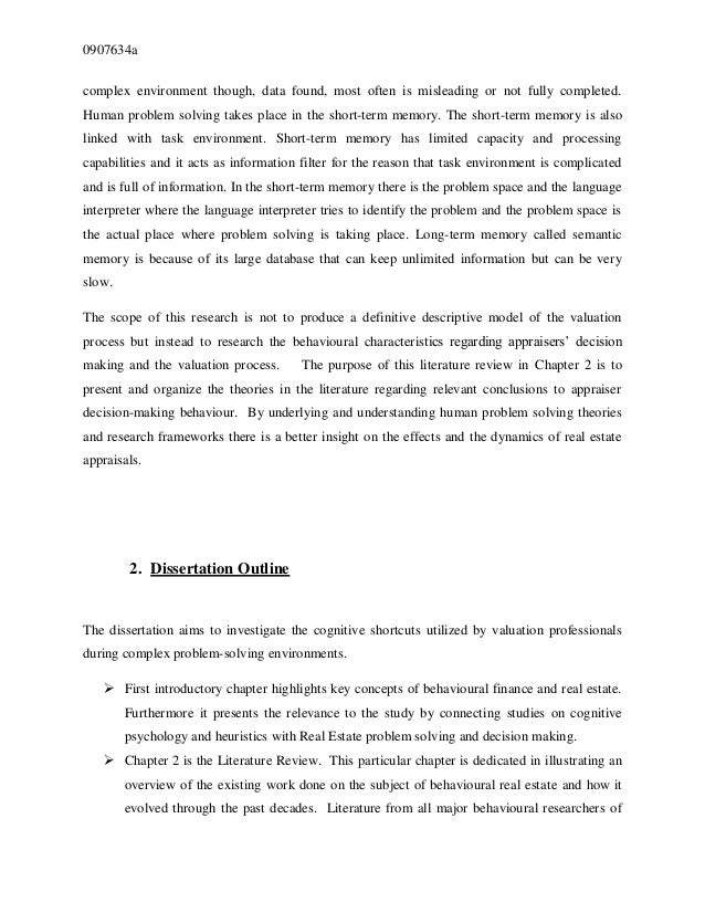 Msc dissertation