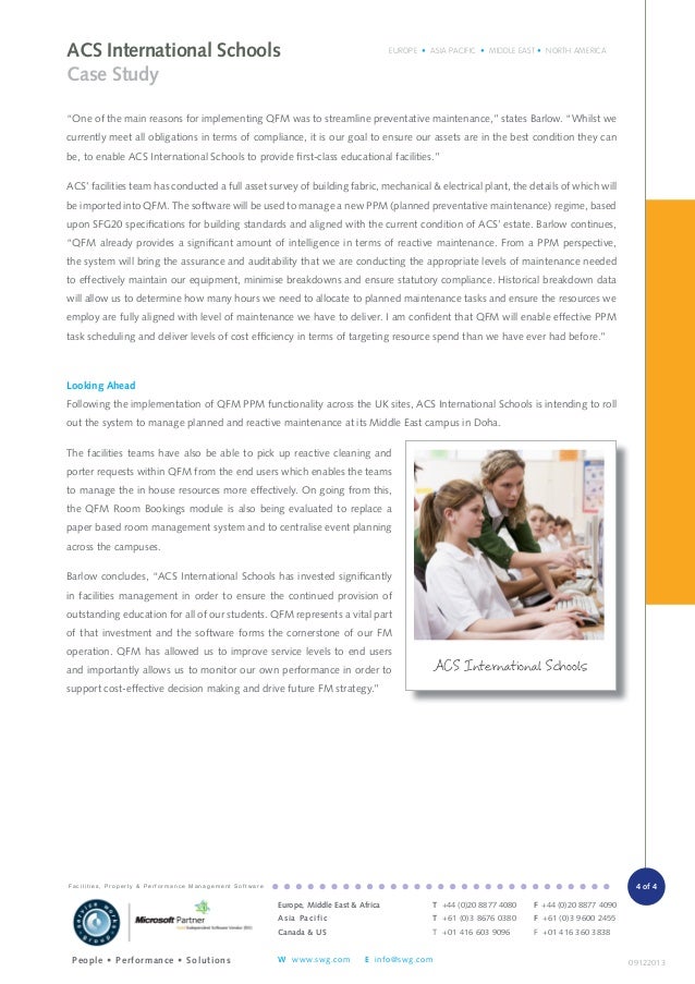 ACS International Schools - Case Study - ACS International Schools